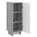 vidaXL Servírovacia skriňa Sivý Sonoma 33 x 34,5 x 90 cm