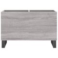 vidaXL Skrinka na platne sivá sonoma 74,5x38x48 cm kompozitné drevo