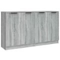 vidaXL Komody 2 ks sivý sivý dub sonoma 60x30x70 cm spracované drevo