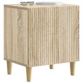 vidaXL Nočný stolík Dub sonoma 43 x 34,5 x 50 cm Kompozitné drevo