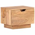 vidaXL Nočný stolík 40x30x30 cm, drevený masív