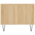 vidaXL Konferenčný stolík dub sonoma 90x50x40 cm kompozitné drevo