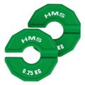 Progresívne prídavné kotúče HMS TSN25 2 x 0,25 kg