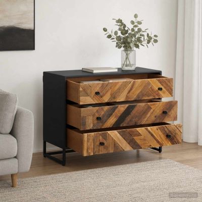 vidaXL Zásuvkový kabinet so zásuvkou 75 x 30 x 54 cm