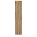 vidaXL Highboard 2 ks Remeselný dub 69,5 x 32,5 x 180 cm
