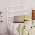 vidaXL Čelo postele biele 81x4x100 cm masívna borovica