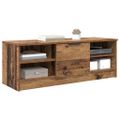 vidaXL TV skrinka 102 x 35 x 36,5 cm Staré drevo Kompozitné drevo