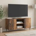 vidaXL TV skrinka 102 x 34,5 x 52 cm Staré drevo Kompozitné drevo