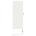 vidaXL Highboard White 68x39x123 cm Oceľ