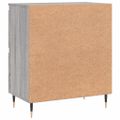 vidaXL Komoda sivý dub sonoma 60x35x70 cm spracované drevo