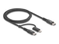 USB kábel 2 v 1 USB Type-C na USB Type