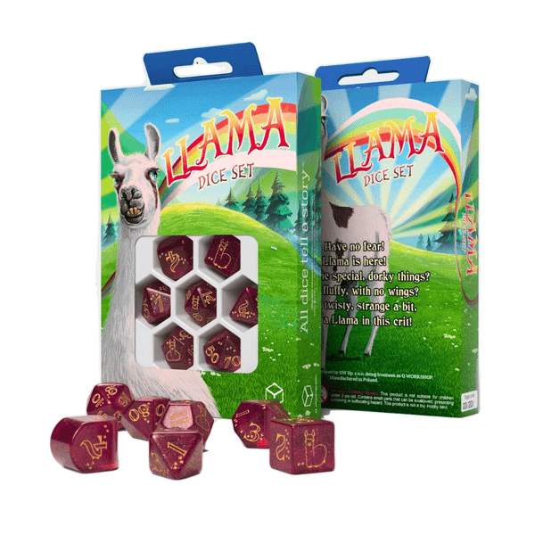 Sada kociek Llama - Puffy