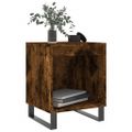 vidaXL Nočné stolíky 2 ks dymový dub 40x35x50 cm kompozitné drevo