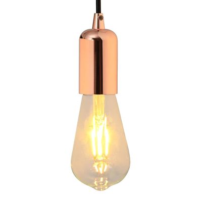 vidaXL držiaky lámp 2 ks Rose Gold E27