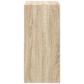 vidaXL Nočný stolík Sonoma dub 35 x 32 x 68,5 cm Kompozitné drevo