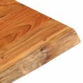 vidaXL Stolová doska 80x80x3,8 cm štvorcová masívna akácia živá hrana