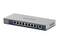 Prepínač - neriadený - 8 x 10/100/1000 + 1 x 10Gb Ethernet - desktop, na pripevnenie na stenu - pre NETGEAR AGM731F; ProSafe AGM731F, AGM732F, AGM734, AXM761, AXM762, AXM764