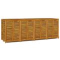 vidaXL Záhradný úložný box 280x87x104 cm masívne akáciové drevo