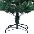 vidaXL Umelý vianočný stromček s farebnými vetvičkami zelený 150cm PVC