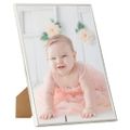 vidaXL Fotorámiky na stenu alebo stôl 5 ks strieborné 42x59,4 cm MDF