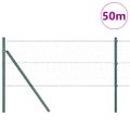 vidaXL Hexagonálny plotový základ 50 x 0,6 m PVC potiahnutá oceľ