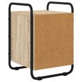 vidaXL Nočný stolík 2 ks Dub sonoma 35 x 36,5 x 50 cm Kompozitné drevo