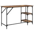 vidaXL Stôl Staré drevo 120 x 50 x 75 cm Kompozitné drevo