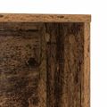 vidaXL Stôl Staré drevo 91 x 50 x 149 cm Kompozitné drevo