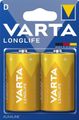 Varta LongLife D 2x