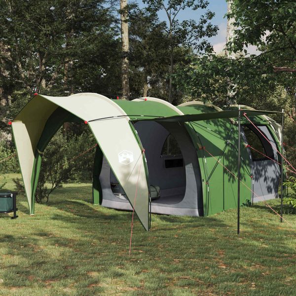 vidaXL Tunelový stan Zelená 562 x 265 x 216 cm