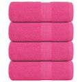 vidaXL Uteráky pre hostí FROGN 4 ks ružové 30x50 cm 360 g/m²