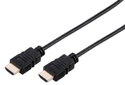 Kábel C-TECH HDMI 2.0, 4K @ 60Hz, M/M, 1m