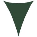 vidaXL Tieniaca plachta 160 g/m² tmavozelená 5x6x6 m HDPE