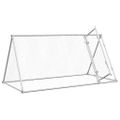 vidaXL Klietka pre kurčatá strieborná 200x105x91 cm pozinkovaná oceľ