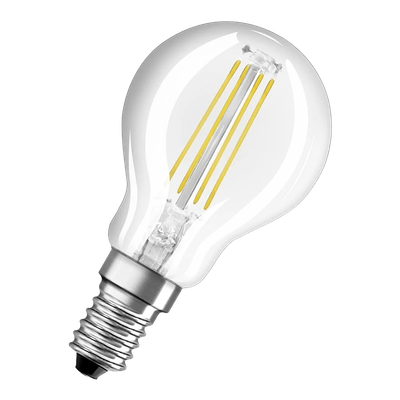 OSRAM LED stmievateľná žiarovka E14 4W 2700K číra, teplá biela