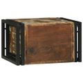 vidaXL Regál na víno 2 ks 46 x 35 x 27,5 cm Masívne obnovené drevo