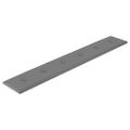 vidaXL Nástenné panely 12 ks sivé 90x15 cm umelá koža 1,62 m²
