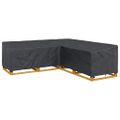 vidaXL Obal na nábytok 255 x 255 x 80 cm 600D Oxford tkanina Tvar L