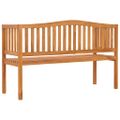 vidaXL Záhradná lavička 150 cm, tíkový masív