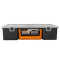 vidaXL Box na súčiastky 2 ks s priehradkami 360x250x85 mm PP