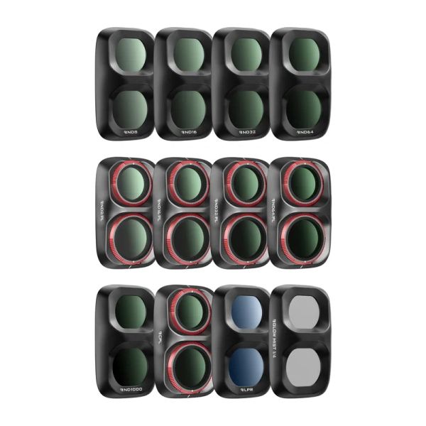 Sada filtrov Freewell pre Osmo Pocket 4P, 12-dielna sada