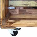 vidaXL Konferenčný stolík, recyklovaný masív 70x70x35 cm