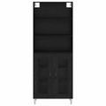 vidaXL Highboard 2 ks Čierny dub 69,5 x 34 x 180 cm