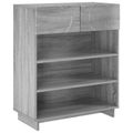 vidaXL Skrinka na topánky 73 x 38 x 87,5 cm Spracované drevo