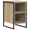 vidaXL Nočný stolík Sonoma 39.5 x 30 x 50 cm Kompozitné drevo