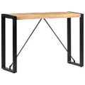 vidaXL Konzolový stolík 110x35x76 cm mangovníkový masív