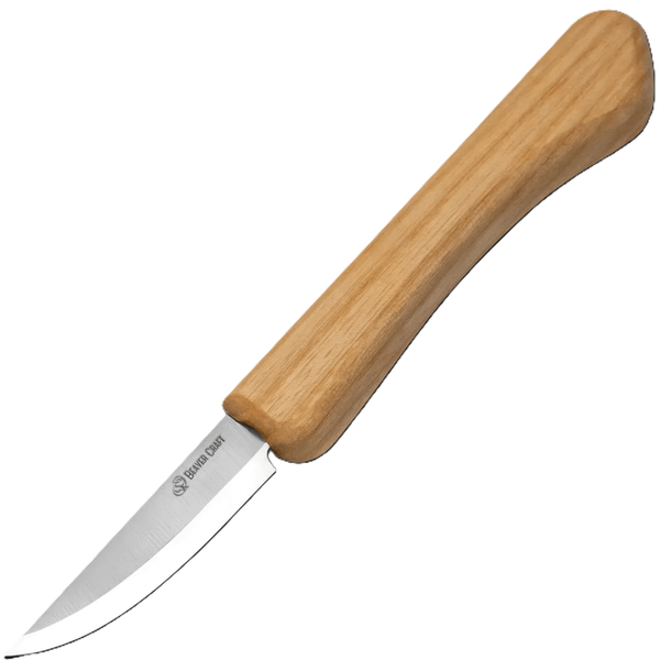 C1M Beavercraft Small Whittling Knife for children with leather sheath