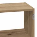 vidaXL Nástenná polica dub artisan 100x25x50 cm kompozitné drevo