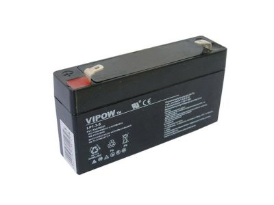 Batéria olovená 6V 1.3Ah VIPOW BAT0203