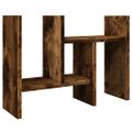 vidaXL Organizér na stôl, tmavý dub 34,5x15,5x35,5cm, kompozitné drevo